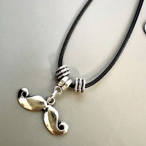 Mustache Necklace